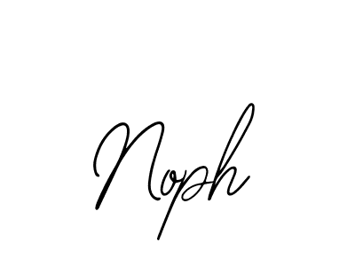 You should practise on your own different ways (Bearetta-2O07w) to write your name (Noph) in signature. don't let someone else do it for you. Noph signature style 12 images and pictures png