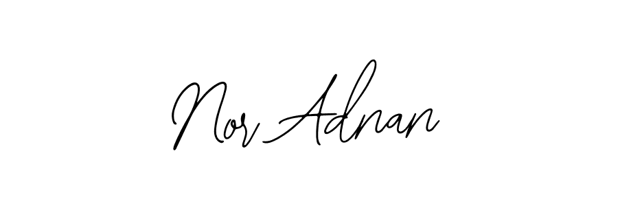 Nor Adnan stylish signature style. Best Handwritten Sign (Bearetta-2O07w) for my name. Handwritten Signature Collection Ideas for my name Nor Adnan. Nor Adnan signature style 12 images and pictures png
