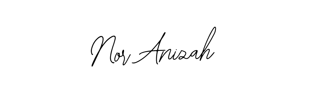 How to Draw Nor Anizah signature style? Bearetta-2O07w is a latest design signature styles for name Nor Anizah. Nor Anizah signature style 12 images and pictures png