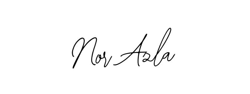 Make a beautiful signature design for name Nor Azla. Use this online signature maker to create a handwritten signature for free. Nor Azla signature style 12 images and pictures png