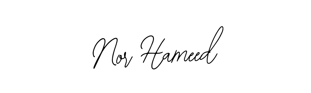 Create a beautiful signature design for name Nor Hameed. With this signature (Bearetta-2O07w) fonts, you can make a handwritten signature for free. Nor Hameed signature style 12 images and pictures png