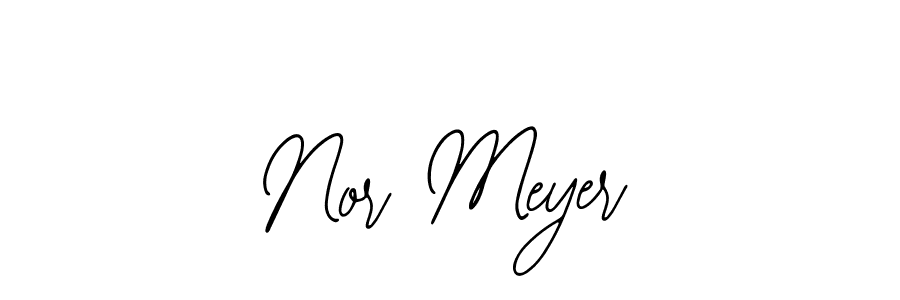 How to Draw Nor Meyer signature style? Bearetta-2O07w is a latest design signature styles for name Nor Meyer. Nor Meyer signature style 12 images and pictures png