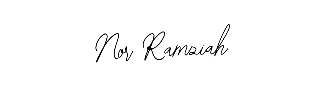 You should practise on your own different ways (Bearetta-2O07w) to write your name (Nor Ramziah) in signature. don't let someone else do it for you. Nor Ramziah signature style 12 images and pictures png