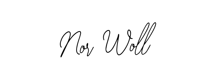 Make a short Nor Woll signature style. Manage your documents anywhere anytime using Bearetta-2O07w. Create and add eSignatures, submit forms, share and send files easily. Nor Woll signature style 12 images and pictures png