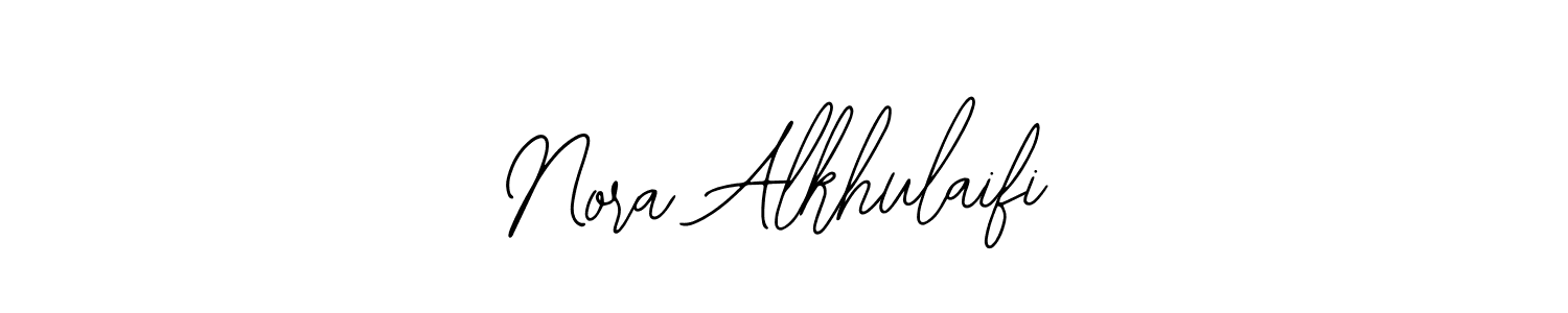 if you are searching for the best signature style for your name Nora Alkhulaifi. so please give up your signature search. here we have designed multiple signature styles  using Bearetta-2O07w. Nora Alkhulaifi signature style 12 images and pictures png