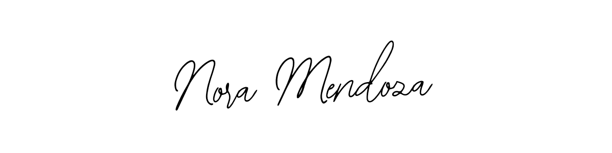 Bearetta-2O07w is a professional signature style that is perfect for those who want to add a touch of class to their signature. It is also a great choice for those who want to make their signature more unique. Get Nora Mendoza name to fancy signature for free. Nora Mendoza signature style 12 images and pictures png