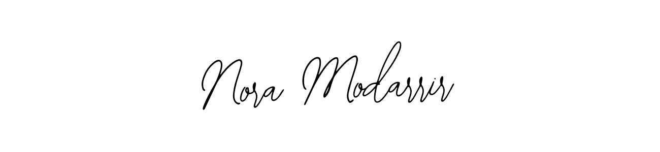 Make a beautiful signature design for name Nora Modarrir. Use this online signature maker to create a handwritten signature for free. Nora Modarrir signature style 12 images and pictures png