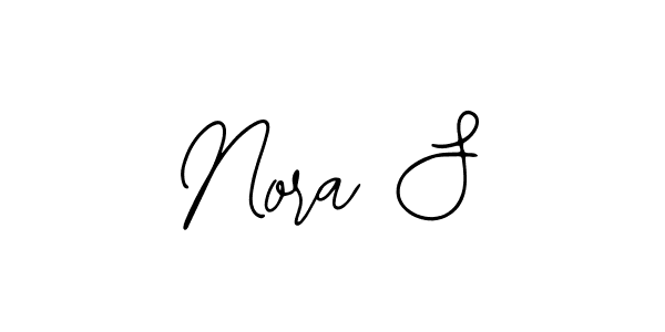 Make a beautiful signature design for name Nora S. Use this online signature maker to create a handwritten signature for free. Nora S signature style 12 images and pictures png
