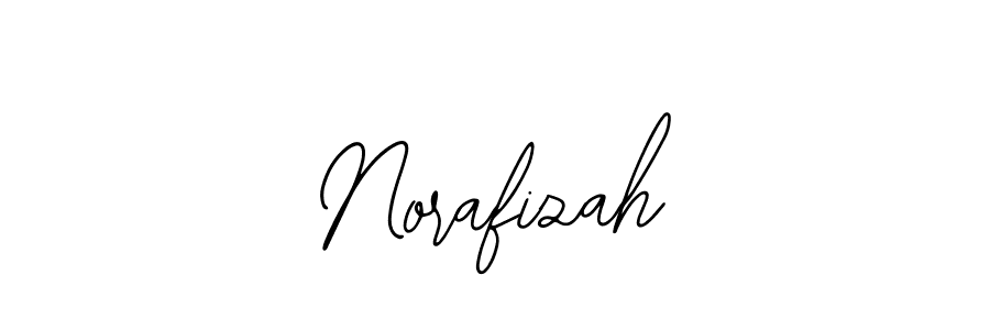 How to make Norafizah name signature. Use Bearetta-2O07w style for creating short signs online. This is the latest handwritten sign. Norafizah signature style 12 images and pictures png