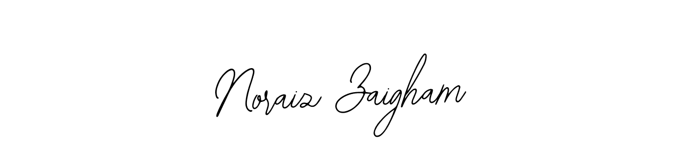Also You can easily find your signature by using the search form. We will create Noraiz Zaigham name handwritten signature images for you free of cost using Bearetta-2O07w sign style. Noraiz Zaigham signature style 12 images and pictures png