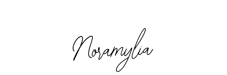 Noramylia stylish signature style. Best Handwritten Sign (Bearetta-2O07w) for my name. Handwritten Signature Collection Ideas for my name Noramylia. Noramylia signature style 12 images and pictures png