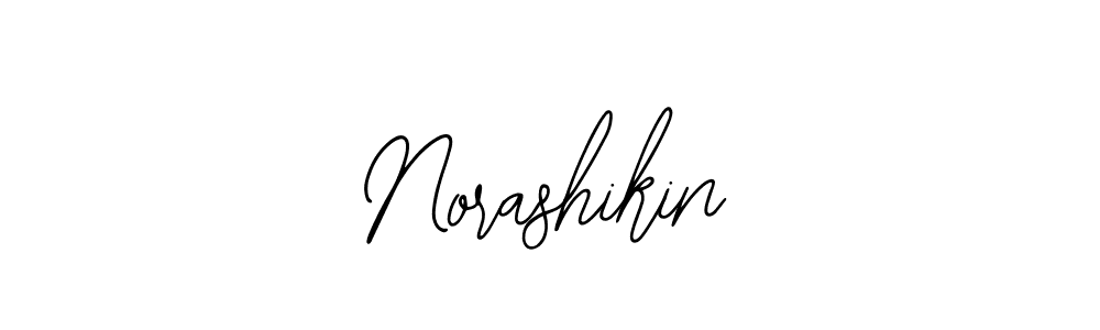 Norashikin stylish signature style. Best Handwritten Sign (Bearetta-2O07w) for my name. Handwritten Signature Collection Ideas for my name Norashikin. Norashikin signature style 12 images and pictures png