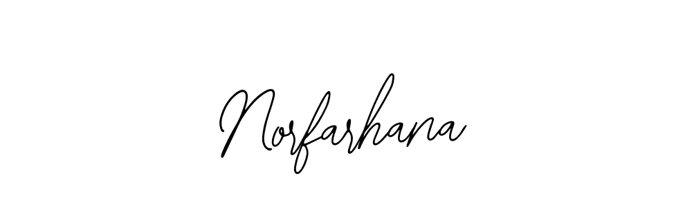 The best way (Bearetta-2O07w) to make a short signature is to pick only two or three words in your name. The name Norfarhana include a total of six letters. For converting this name. Norfarhana signature style 12 images and pictures png