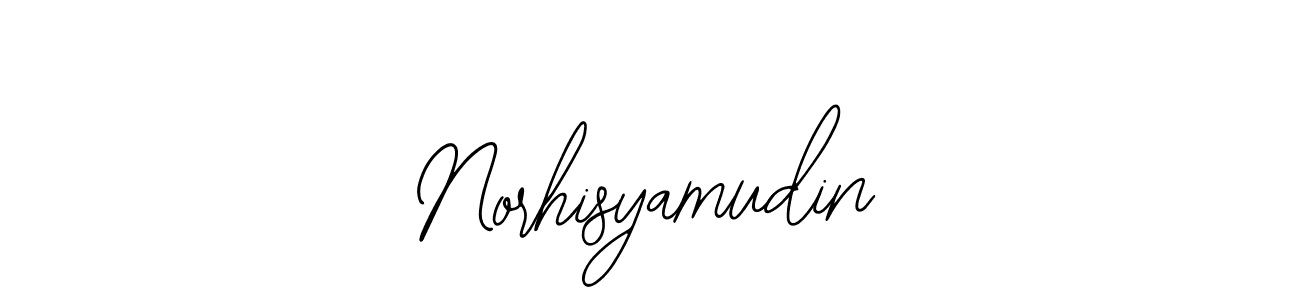 Design your own signature with our free online signature maker. With this signature software, you can create a handwritten (Bearetta-2O07w) signature for name Norhisyamudin. Norhisyamudin signature style 12 images and pictures png