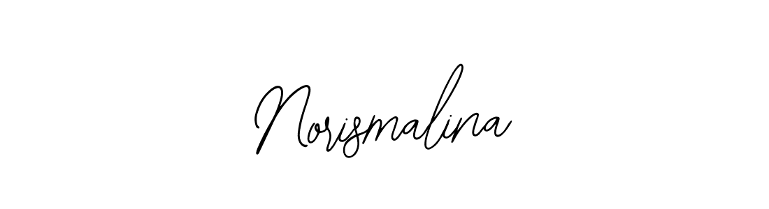 How to make Norismalina name signature. Use Bearetta-2O07w style for creating short signs online. This is the latest handwritten sign. Norismalina signature style 12 images and pictures png