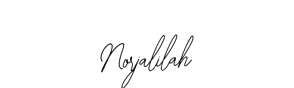 How to make Norjalilah signature? Bearetta-2O07w is a professional autograph style. Create handwritten signature for Norjalilah name. Norjalilah signature style 12 images and pictures png