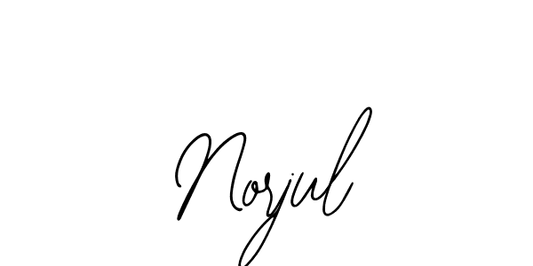 Also we have Norjul name is the best signature style. Create professional handwritten signature collection using Bearetta-2O07w autograph style. Norjul signature style 12 images and pictures png