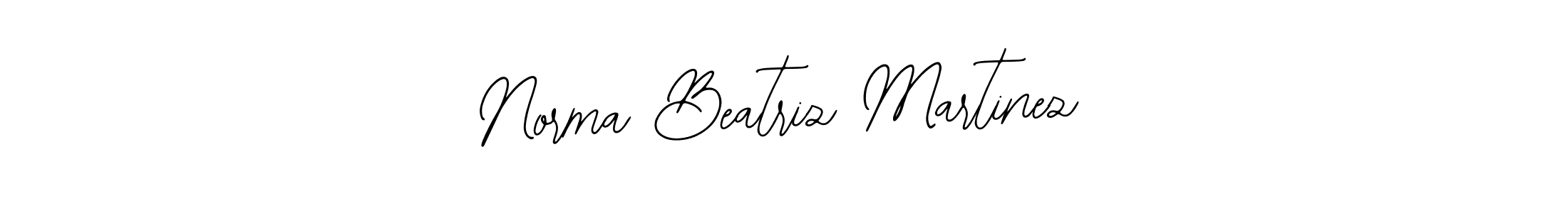 Design your own signature with our free online signature maker. With this signature software, you can create a handwritten (Bearetta-2O07w) signature for name Norma Beatriz Martinez. Norma Beatriz Martinez signature style 12 images and pictures png