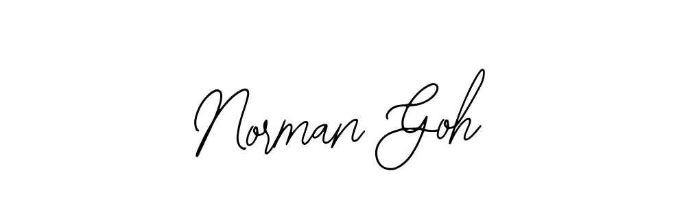 Bearetta-2O07w is a professional signature style that is perfect for those who want to add a touch of class to their signature. It is also a great choice for those who want to make their signature more unique. Get Norman Goh name to fancy signature for free. Norman Goh signature style 12 images and pictures png