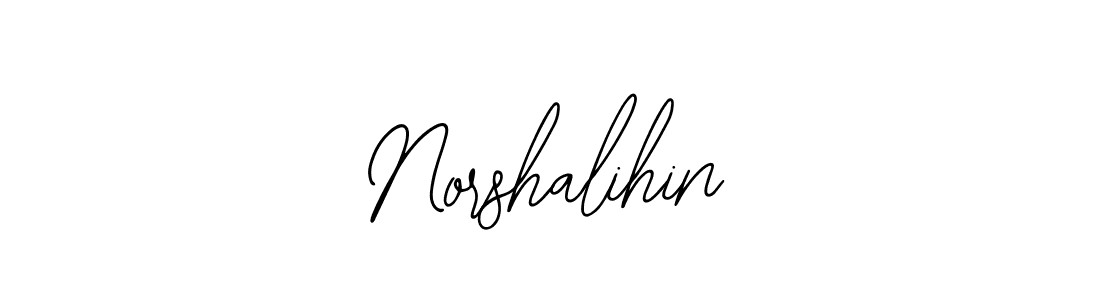 Design your own signature with our free online signature maker. With this signature software, you can create a handwritten (Bearetta-2O07w) signature for name Norshalihin. Norshalihin signature style 12 images and pictures png