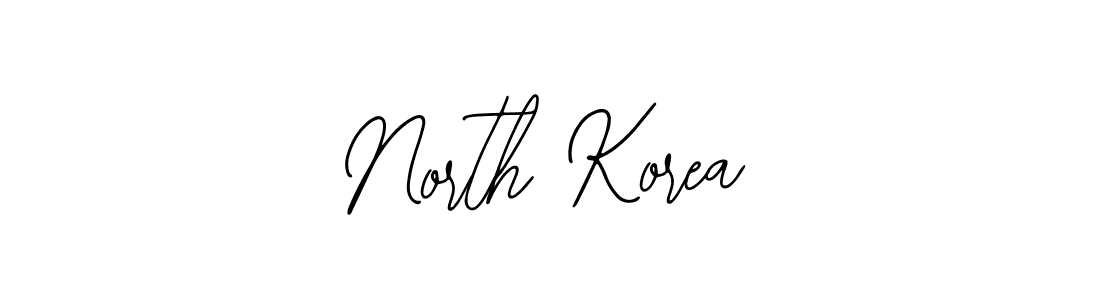 How to make North Korea signature? Bearetta-2O07w is a professional autograph style. Create handwritten signature for North Korea name. North Korea signature style 12 images and pictures png