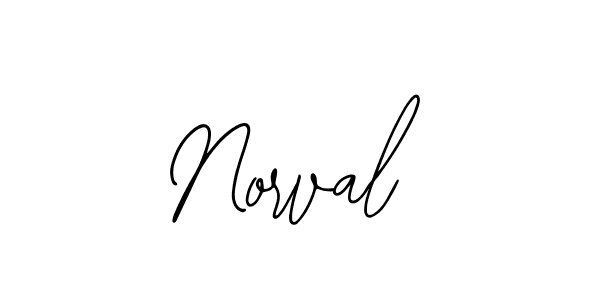 Design your own signature with our free online signature maker. With this signature software, you can create a handwritten (Bearetta-2O07w) signature for name Norval. Norval signature style 12 images and pictures png