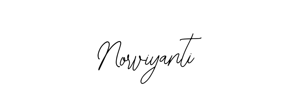 Make a beautiful signature design for name Norviyanti. With this signature (Bearetta-2O07w) style, you can create a handwritten signature for free. Norviyanti signature style 12 images and pictures png