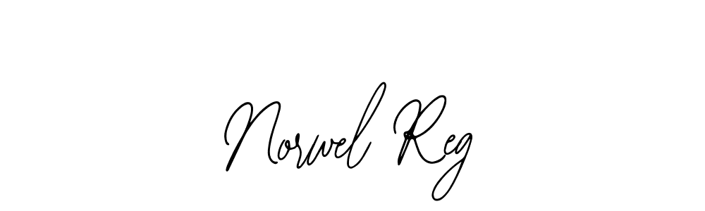 Norwel Reg stylish signature style. Best Handwritten Sign (Bearetta-2O07w) for my name. Handwritten Signature Collection Ideas for my name Norwel Reg. Norwel Reg signature style 12 images and pictures png