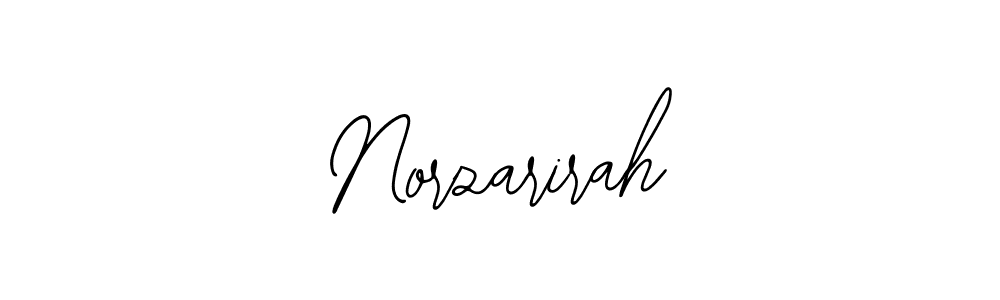 Make a beautiful signature design for name Norzarirah. With this signature (Bearetta-2O07w) style, you can create a handwritten signature for free. Norzarirah signature style 12 images and pictures png