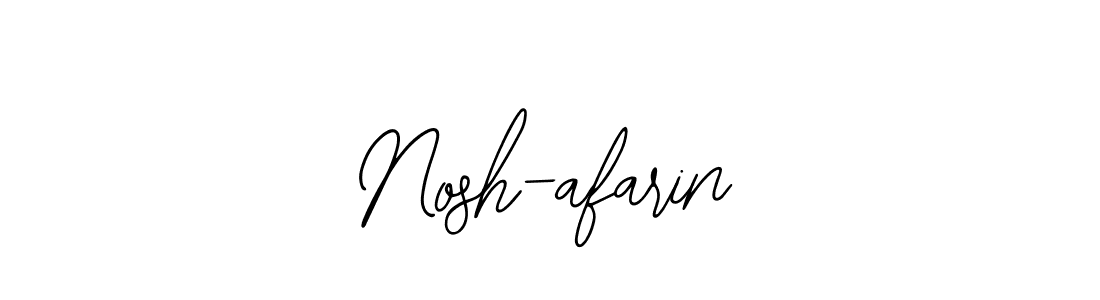 Nosh-afarin stylish signature style. Best Handwritten Sign (Bearetta-2O07w) for my name. Handwritten Signature Collection Ideas for my name Nosh-afarin. Nosh-afarin signature style 12 images and pictures png