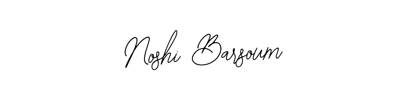 Make a beautiful signature design for name Noshi Barsoum. With this signature (Bearetta-2O07w) style, you can create a handwritten signature for free. Noshi Barsoum signature style 12 images and pictures png