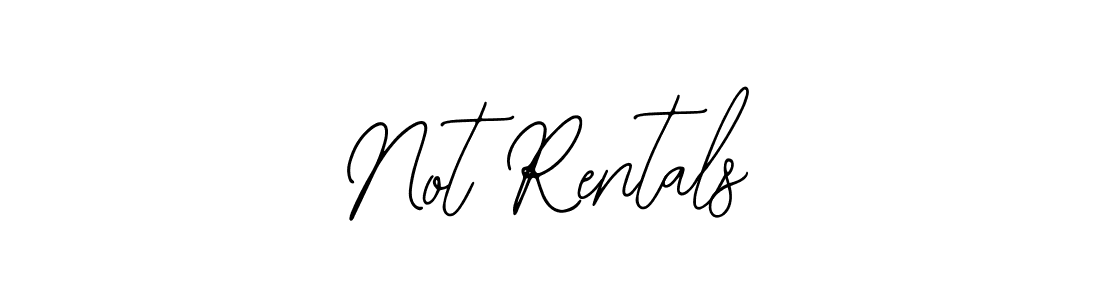 It looks lik you need a new signature style for name Not Rentals. Design unique handwritten (Bearetta-2O07w) signature with our free signature maker in just a few clicks. Not Rentals signature style 12 images and pictures png