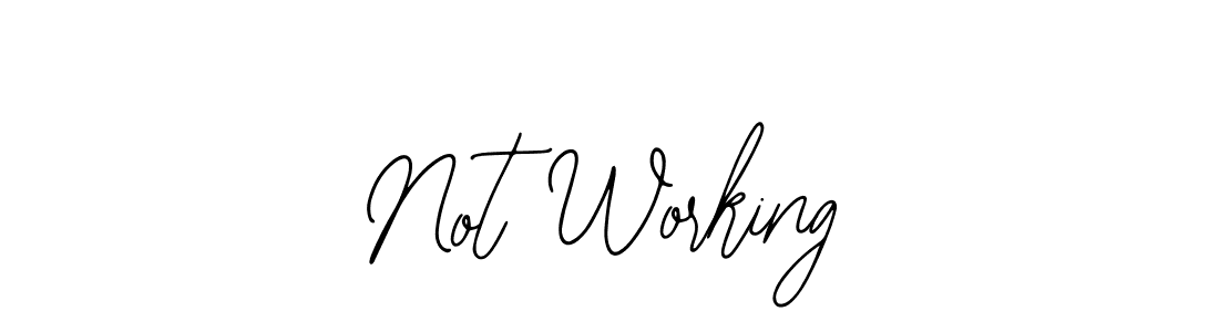 Make a beautiful signature design for name Not Working. Use this online signature maker to create a handwritten signature for free. Not Working signature style 12 images and pictures png