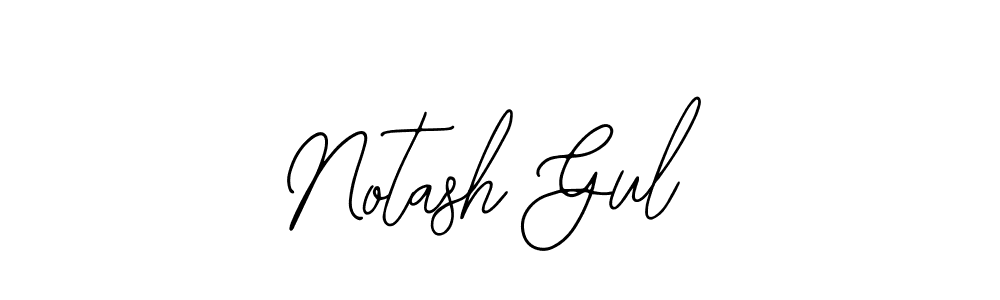 You can use this online signature creator to create a handwritten signature for the name Notash Gul. This is the best online autograph maker. Notash Gul signature style 12 images and pictures png