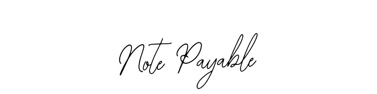 Once you've used our free online signature maker to create your best signature Bearetta-2O07w style, it's time to enjoy all of the benefits that Note Payable name signing documents. Note Payable signature style 12 images and pictures png
