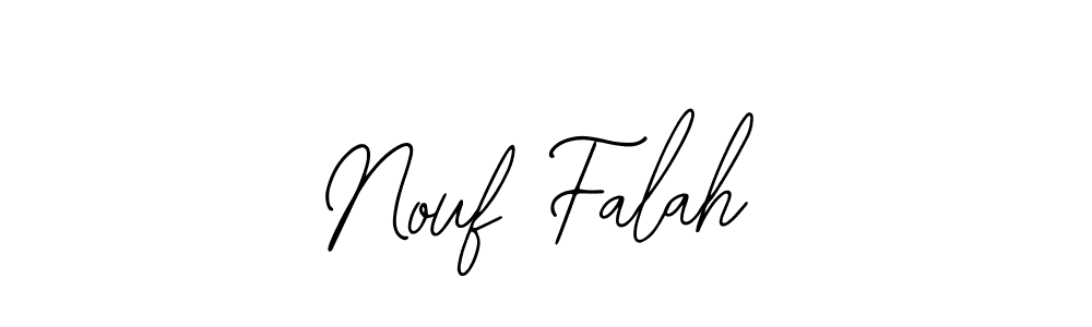 It looks lik you need a new signature style for name Nouf Falah. Design unique handwritten (Bearetta-2O07w) signature with our free signature maker in just a few clicks. Nouf Falah signature style 12 images and pictures png