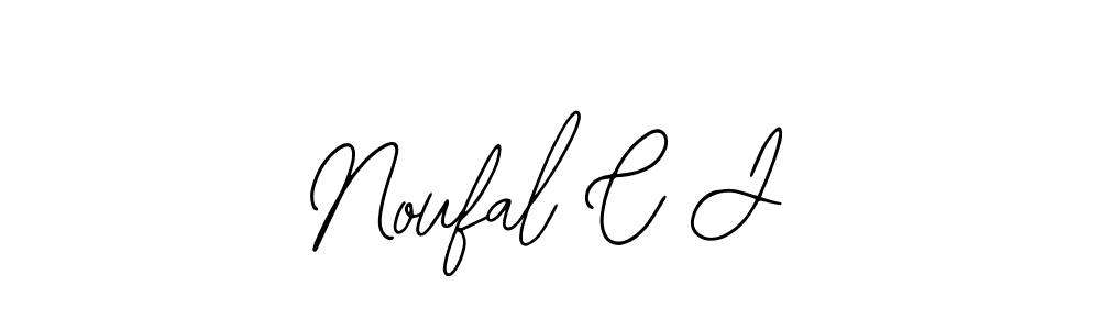 Here are the top 10 professional signature styles for the name Noufal C J. These are the best autograph styles you can use for your name. Noufal C J signature style 12 images and pictures png