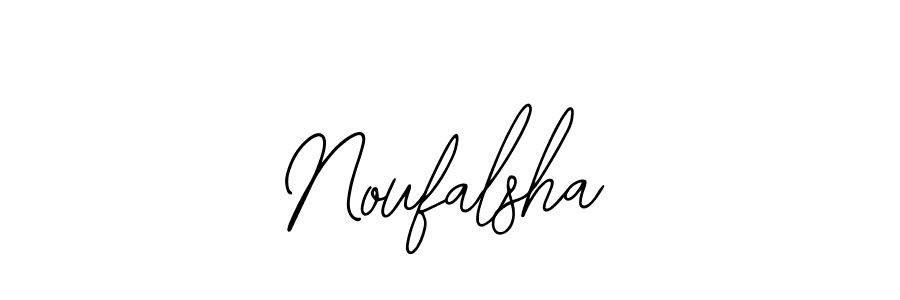 if you are searching for the best signature style for your name Noufalsha. so please give up your signature search. here we have designed multiple signature styles  using Bearetta-2O07w. Noufalsha signature style 12 images and pictures png