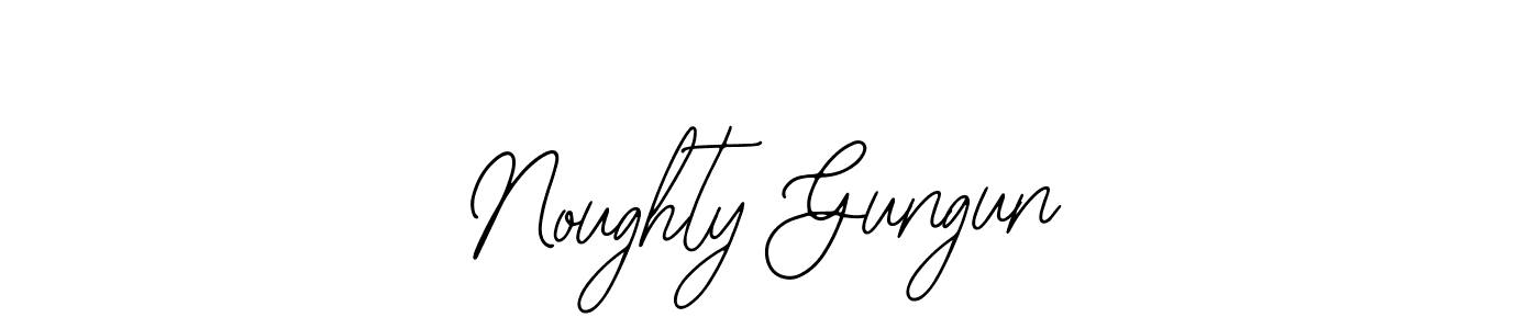 Create a beautiful signature design for name Noughty Gungun. With this signature (Bearetta-2O07w) fonts, you can make a handwritten signature for free. Noughty Gungun signature style 12 images and pictures png