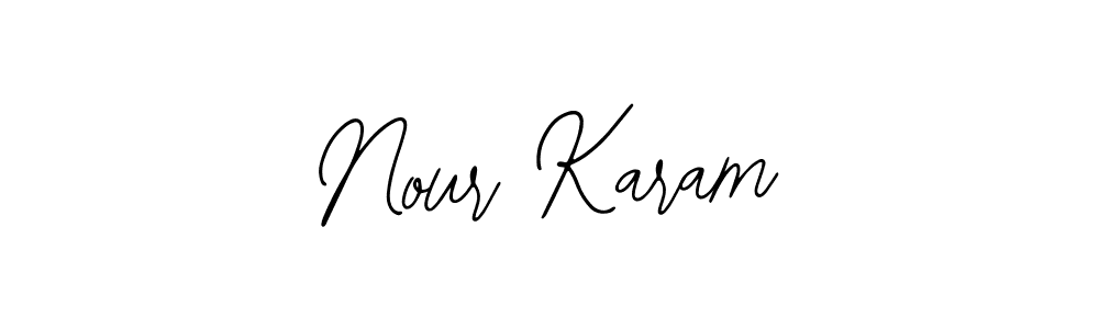 Similarly Bearetta-2O07w is the best handwritten signature design. Signature creator online .You can use it as an online autograph creator for name Nour Karam. Nour Karam signature style 12 images and pictures png