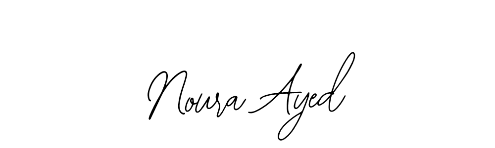 Make a beautiful signature design for name Noura Ayed. With this signature (Bearetta-2O07w) style, you can create a handwritten signature for free. Noura Ayed signature style 12 images and pictures png
