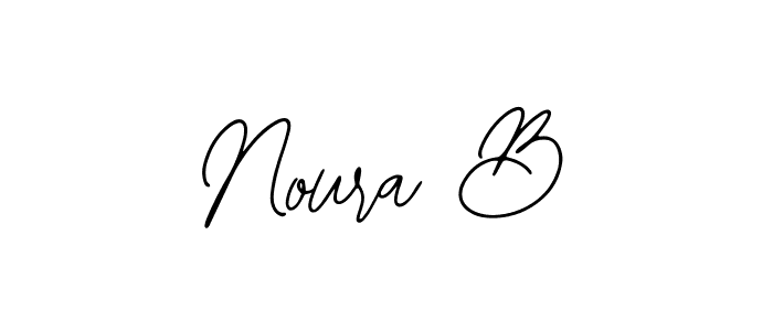 It looks lik you need a new signature style for name Noura B. Design unique handwritten (Bearetta-2O07w) signature with our free signature maker in just a few clicks. Noura B signature style 12 images and pictures png