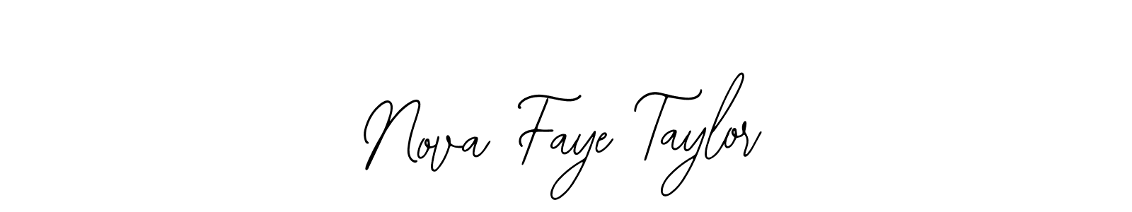 It looks lik you need a new signature style for name Nova Faye Taylor. Design unique handwritten (Bearetta-2O07w) signature with our free signature maker in just a few clicks. Nova Faye Taylor signature style 12 images and pictures png