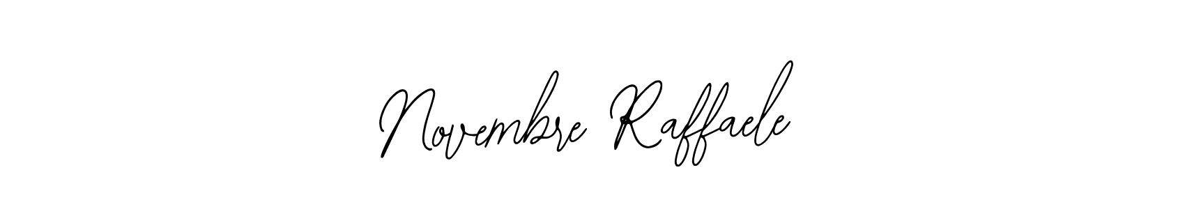 How to make Novembre Raffaele signature? Bearetta-2O07w is a professional autograph style. Create handwritten signature for Novembre Raffaele name. Novembre Raffaele signature style 12 images and pictures png