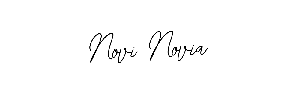 You should practise on your own different ways (Bearetta-2O07w) to write your name (Novi Novia) in signature. don't let someone else do it for you. Novi Novia signature style 12 images and pictures png