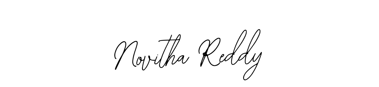 Create a beautiful signature design for name Novitha Reddy. With this signature (Bearetta-2O07w) fonts, you can make a handwritten signature for free. Novitha Reddy signature style 12 images and pictures png