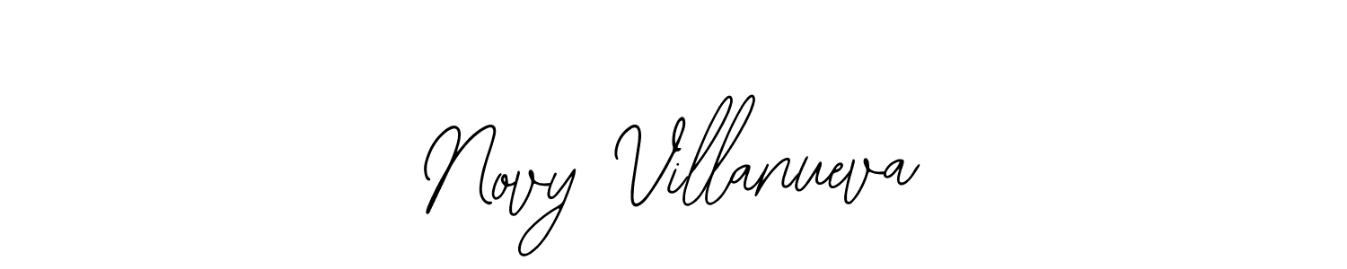 You should practise on your own different ways (Bearetta-2O07w) to write your name (Novy Villanueva) in signature. don't let someone else do it for you. Novy Villanueva signature style 12 images and pictures png