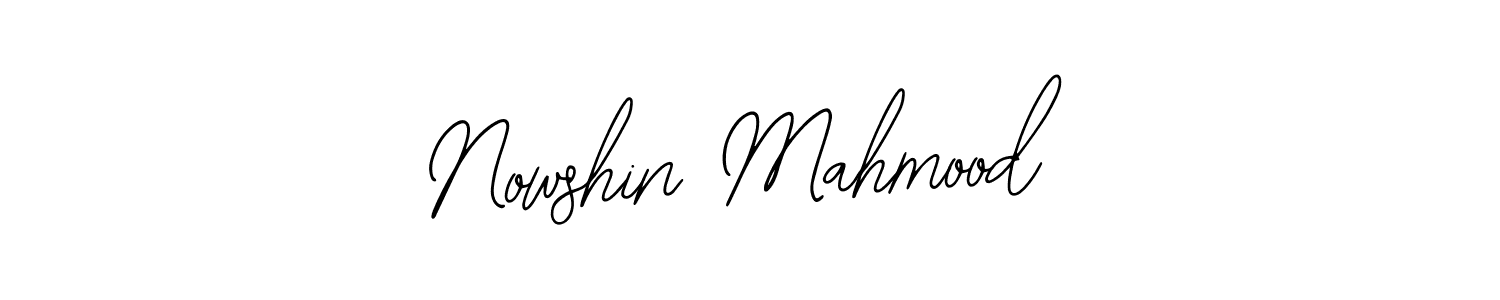 Create a beautiful signature design for name Nowshin Mahmood. With this signature (Bearetta-2O07w) fonts, you can make a handwritten signature for free. Nowshin Mahmood signature style 12 images and pictures png