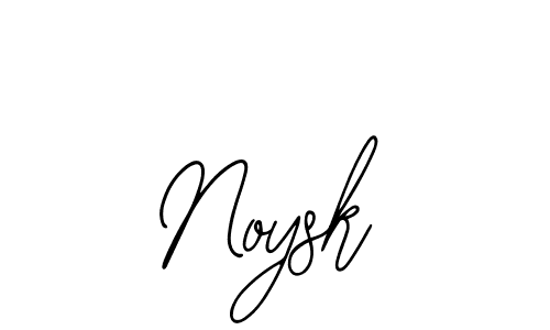 if you are searching for the best signature style for your name Noysk. so please give up your signature search. here we have designed multiple signature styles  using Bearetta-2O07w. Noysk signature style 12 images and pictures png