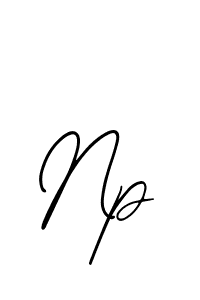 You should practise on your own different ways (Bearetta-2O07w) to write your name (Np) in signature. don't let someone else do it for you. Np signature style 12 images and pictures png